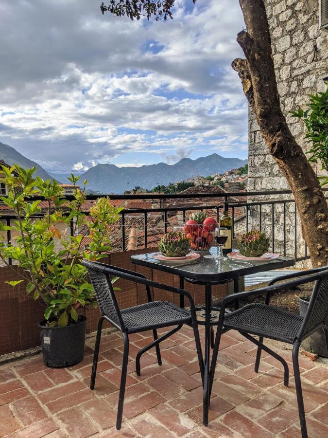 Best View! Rooftop With Garden - Old Town Nr404 Kotor Extérieur photo
